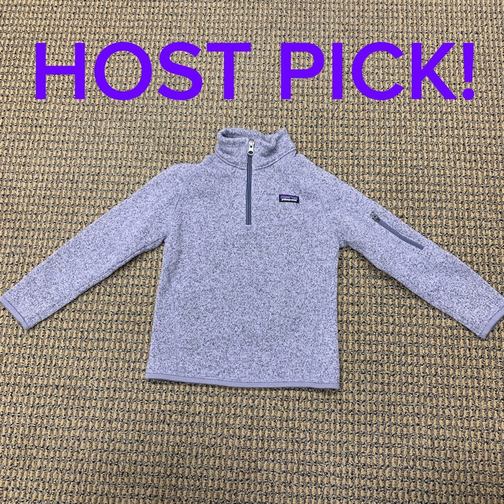 Patagonia Better Sweater® 1/4-Zip Fleece - like new! Youth Size XS